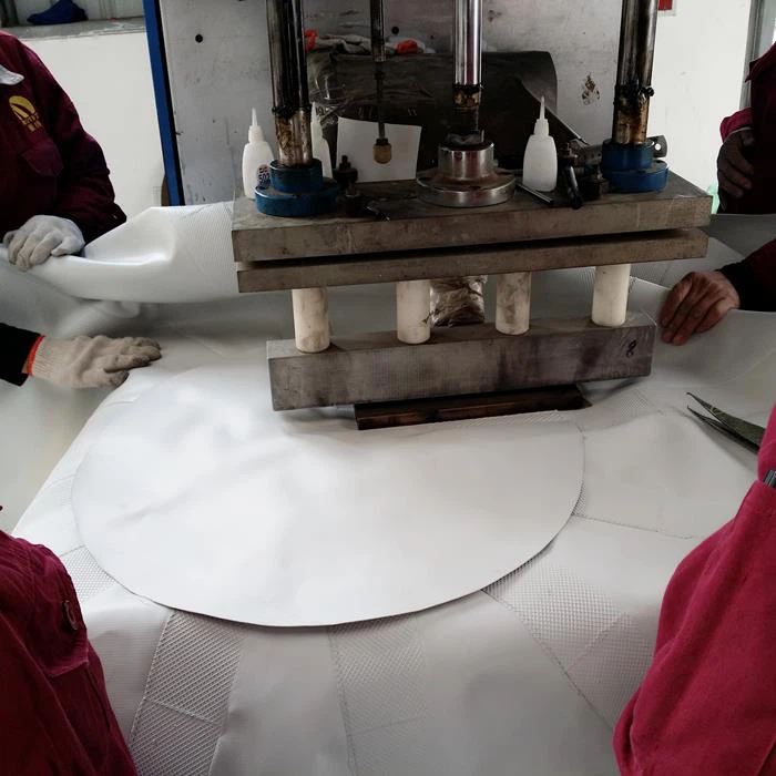 Dual Membrane Gas Domes In PVDF Membrane